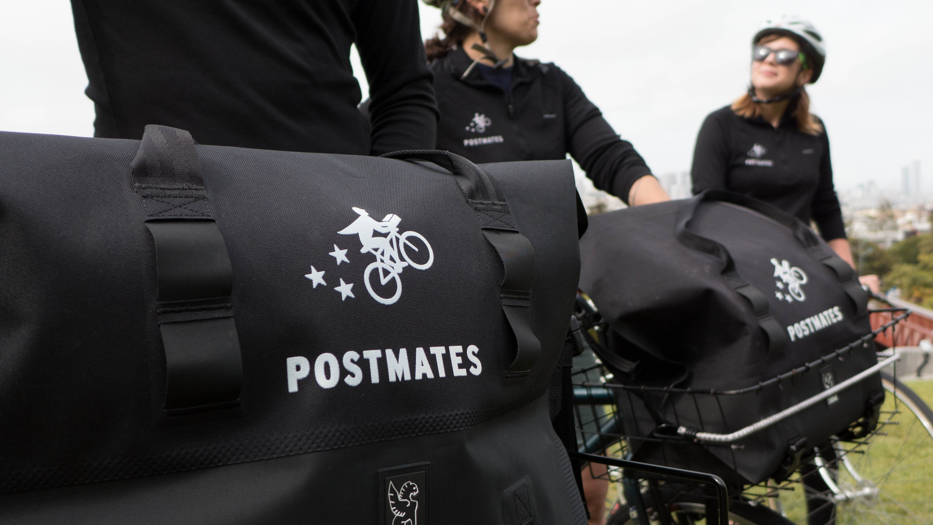 postmates bicycle delivery